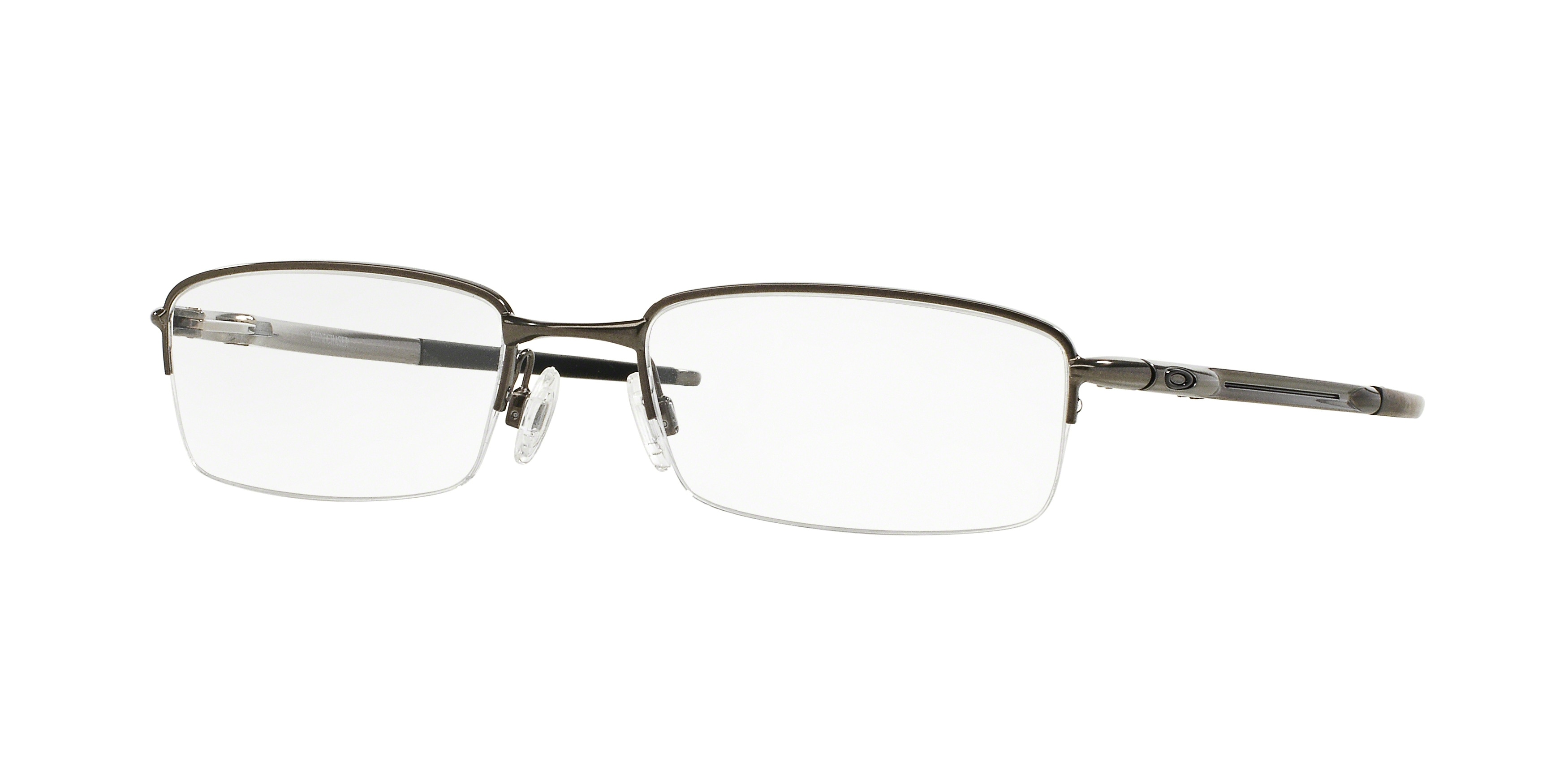 Oakley Herren OX3111 Rhinochaser 311101 Optische Fassungen Stahl Grau Transparent Quadratisch Normal-image